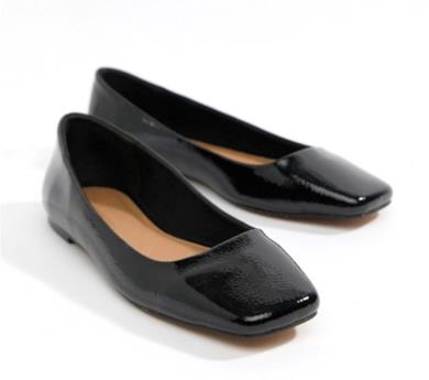 Ballerine con punta quadrata