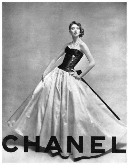 Chanel anni '50 Un manifesto di Chanel anni '50