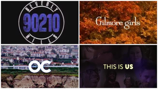 I genitori migliori delle serie televisive Beverly Hills 90210, Una mamma per amica, The O.C. e This Is Us