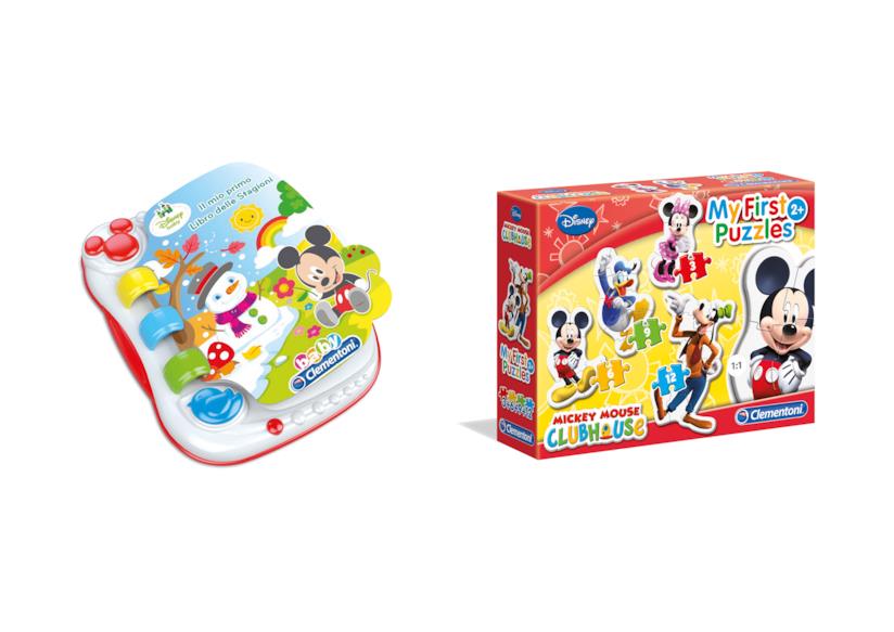 Idee regalo Topolino Collage di regali Topolino