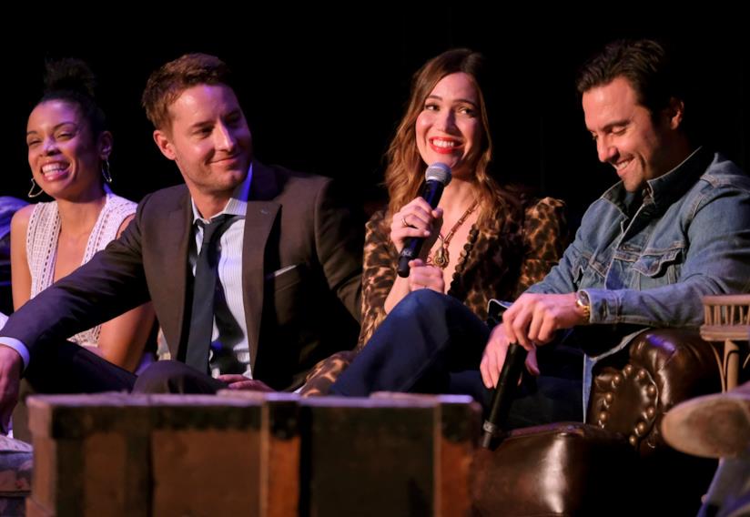 Gli attori di This Is Us hanno già letto il copione del primo episodio della terza stagione Justin Hartley, Mandy Moore e Milo Ventimiglia