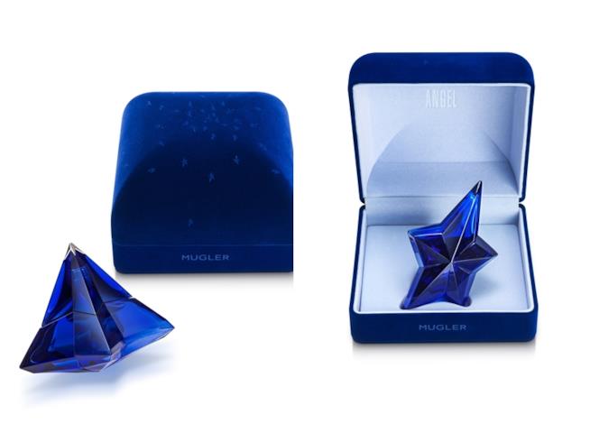 Angel étoile Saphir Coffret di Thierry Mugler edizione limitata per Natale Il profumo Angel di Mugler nella limited edition Etoile Saphir un regalo natalizio