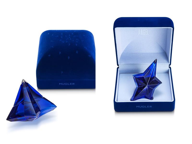 Angel étoile Saphir Coffret di Thierry Mugler edizione limitata per Natale Il profumo Angel di Mugler nella limited edition Etoile Saphir un regalo natalizio