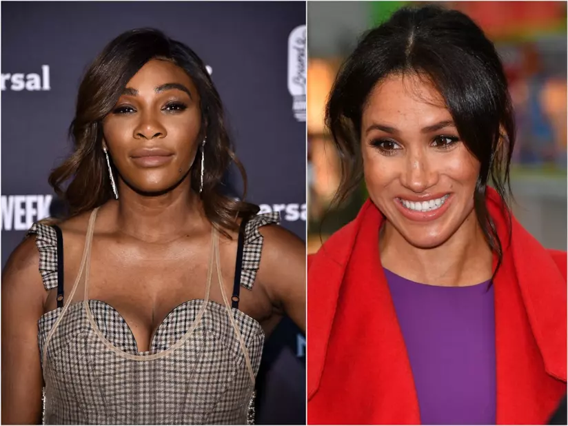 Serena Williams ha svelato il sesso del Royal Baby? Serena Williams e Meghan Markle