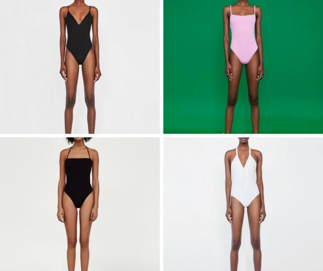 Costumi interi Zara Modelli di costumi interi collezione Zara 2018