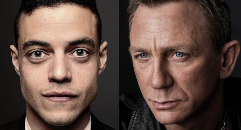 Rami Malek e Daniel Craig Gli attori Rami Malek e Daniel Craig