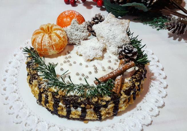 Medovik Torta natalizia