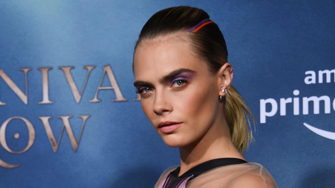 Primo piano di Cara Delevingne