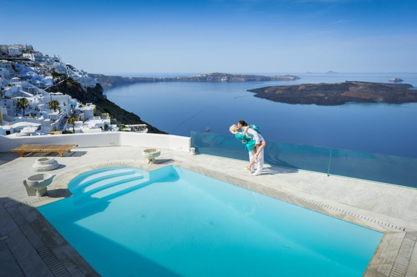 Oia a Santorini Villaggio di Oia a Santorini