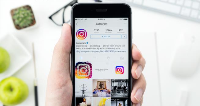 Il profilo Instagram sull'omonima piattaforma Una schermata del profilo ufficiale Instagram