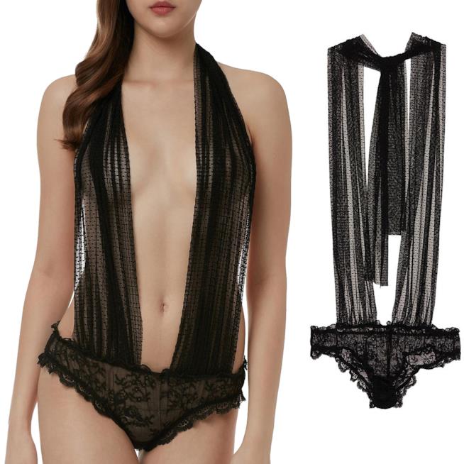 Body tulle Intimissimi per Capodanno Body sexy Intimissimi per Capodanno