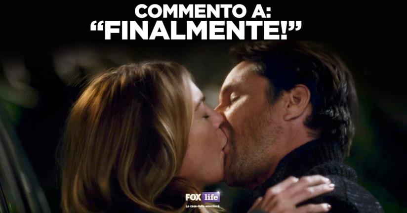 Il nostro commento all'episodio 12x23 di Grey's Anatomy Meredith e Nathan si danno unn bacio davvero appassionato
