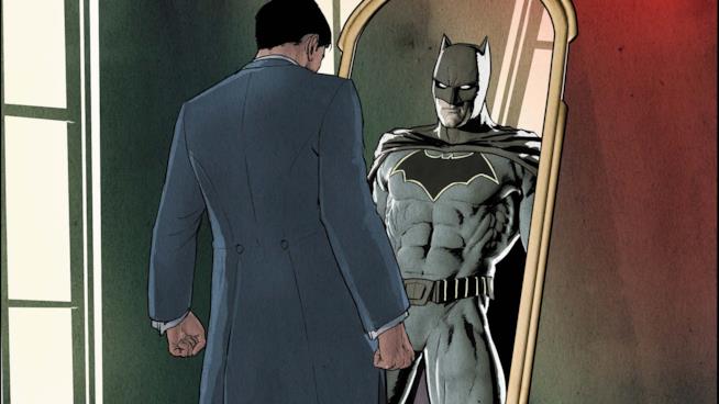 Batman e Bruce Wayne Copertina di Batman #44
