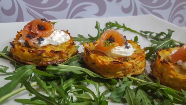 Tortini di patate Sformatini salati