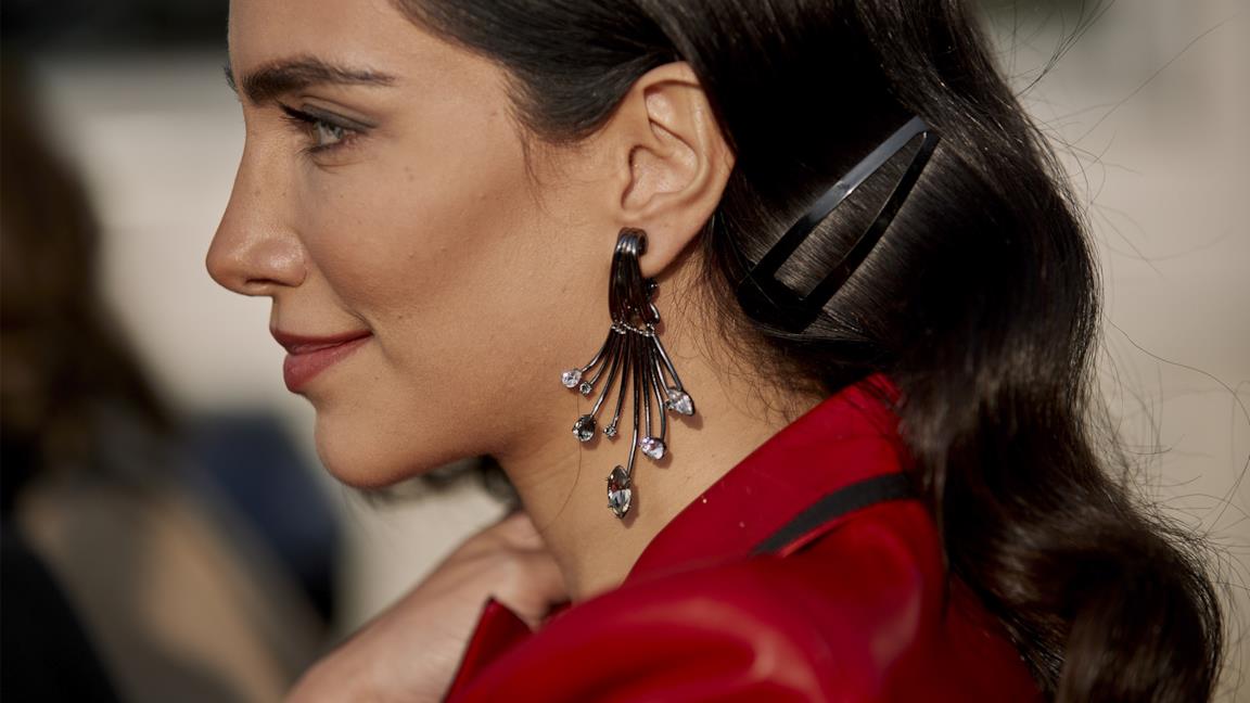 Orecchini dallo street style di Milano