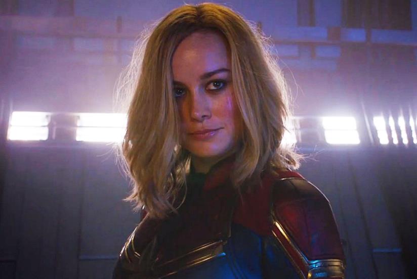 La recensione del cinnecomic Captain Marvel Brie Larson è Captain Marvel