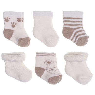 Set di 6 paia di calzini per neonato