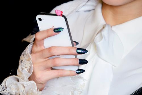 Nail art sfumata Galaxy nail art