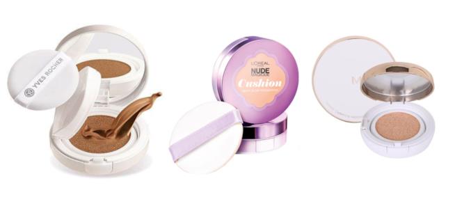 Fondotinta Cushion Yves Rocher, L'Oréal, Missha Fondotinta Cushion Yves Rocher, l’Oréal Paris Nude Magique Cushion, Missha M Magic Cushion Cover