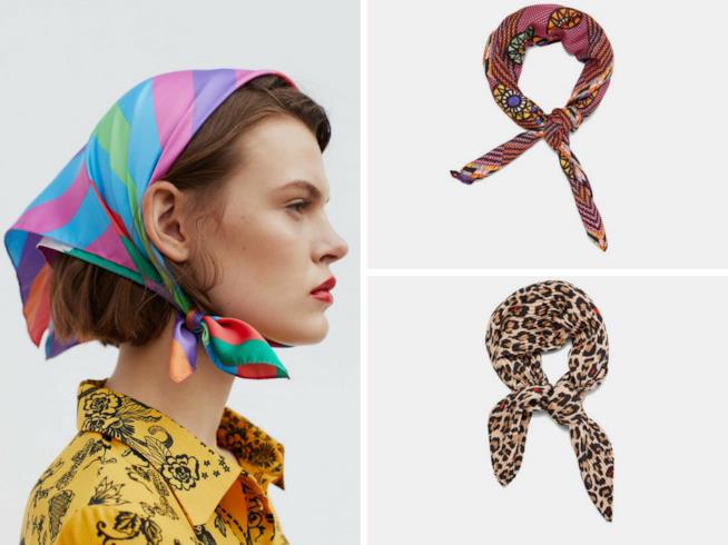 Foulard per capelli Modi di indossare il foulard