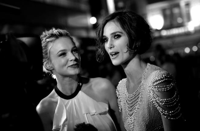 Carey Mulligan e Keira Knightley alla prima di Non lasciarmi Carey Mulligan e Keira Knightley