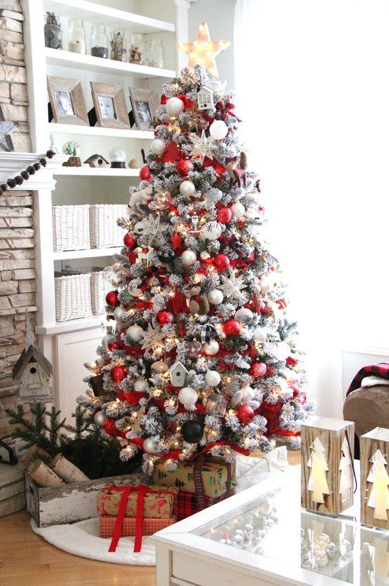 Albero Di Natale Rosso E Nero.Addobbare Casa Per Natale Scegliendo Le Decorazioni Migliori A Casa Di Babbo Natale