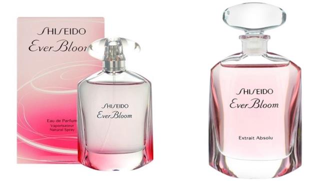 Shiseido Ever Bloom e Shiseido Ever Bloom Extrait Absolu La fragranza bestseller Shiseido, Ever Bloom in eau de parfum e in estratto