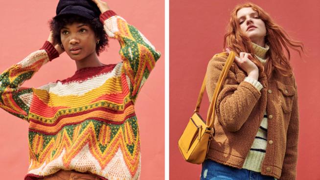 Le modelle indossano alcuni capi della nuova collezione Primark I nuovi capi della collezione autunno 2018 di Primark