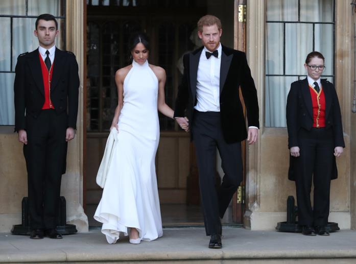 Meghan Markle e Harry Meghan Markle e Harry verso Frogmore House