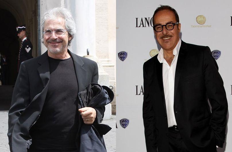 Tullio Solenghi e Massimo Lopez Gli attori Tullio Solenghi e Massimo Lopez