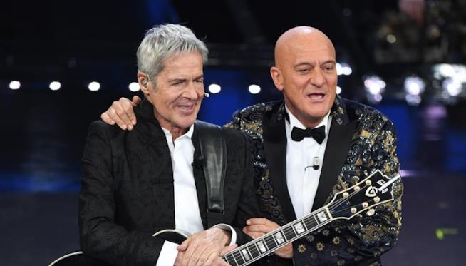Claudio Bisio attacca Sanremo 2019 Claudio Bisio a Sanremo con Baglioni