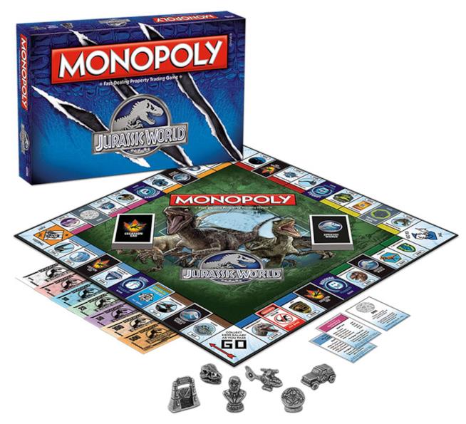 Monopoly Jurassic World Monopoli Jurassic World