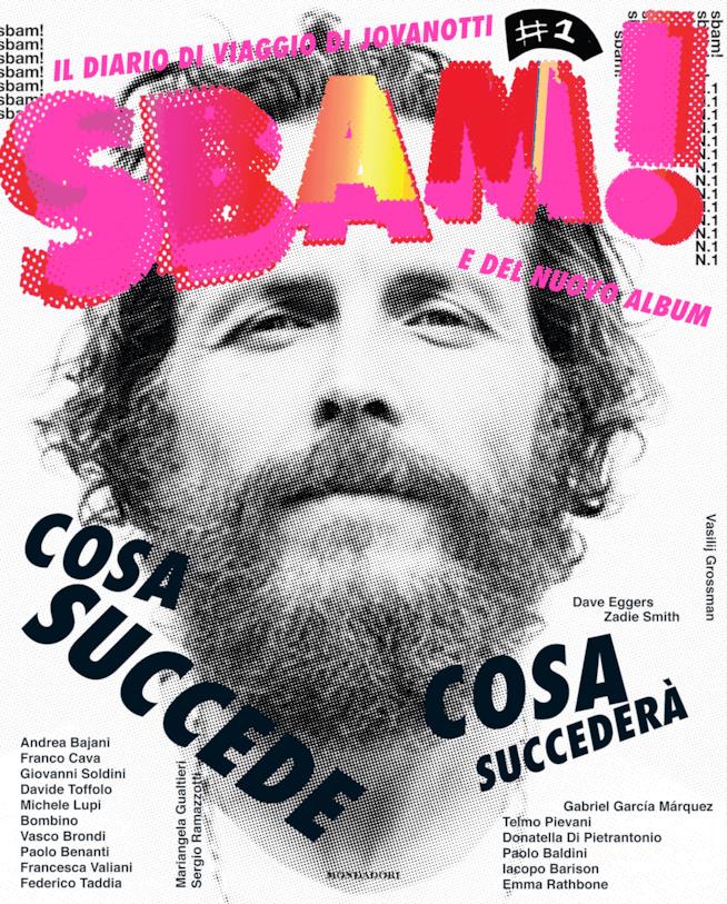 Cover SBAM Jovanotti Jovanotti: cover libro-rivista SBAM