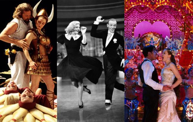 Scene di ballo con Jeff Bridges, Fred Astaire, Ginger Rogers, Ewan Mcgregor, Nicole Kidman Scene di ballo da vari film