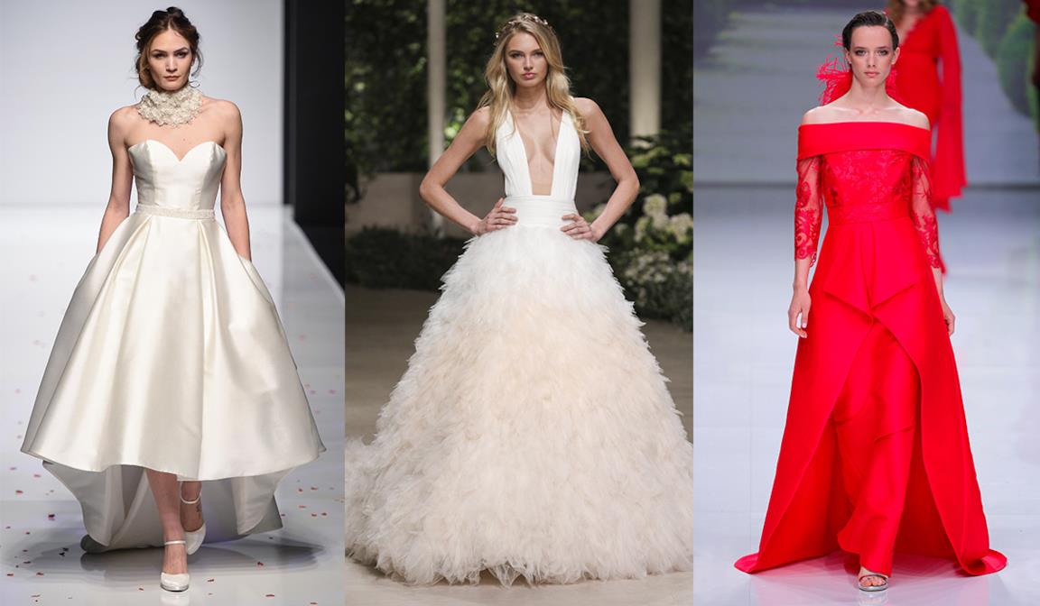 Collage abiti da sposa 2019