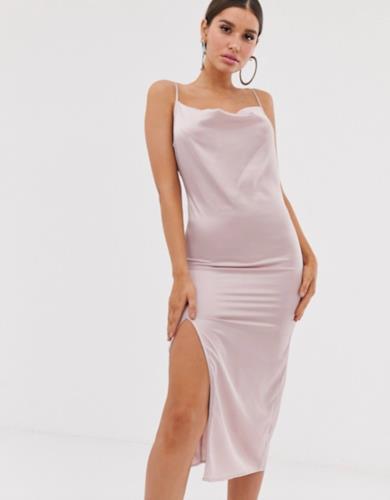 Slip dress rosa