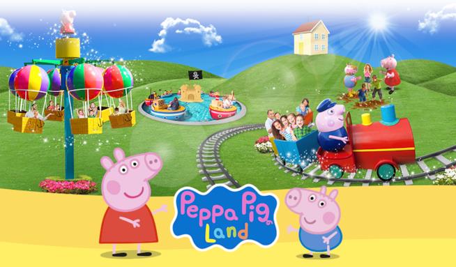 Peppa Pig Land, la nuova area a tema di Gardaland Peppa Pig Land