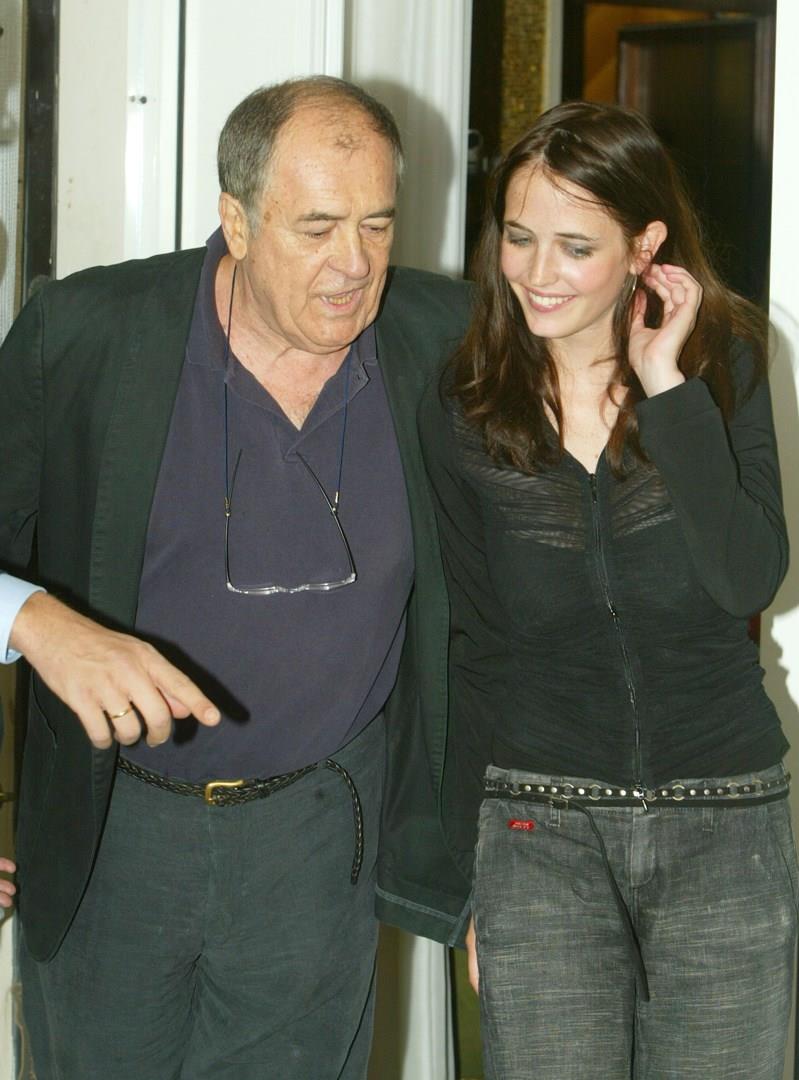 Eva Green con Bernardo Bertolucci Eva Green con Bernardo Bertolucci insieme per The Dreamers