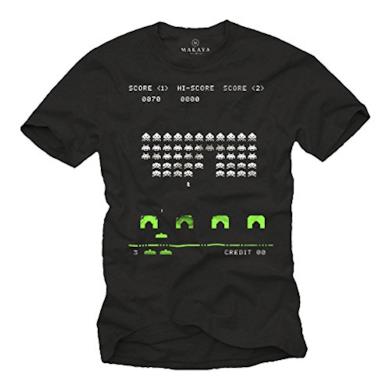 MAGLIETTA GAMER con Space Invaders