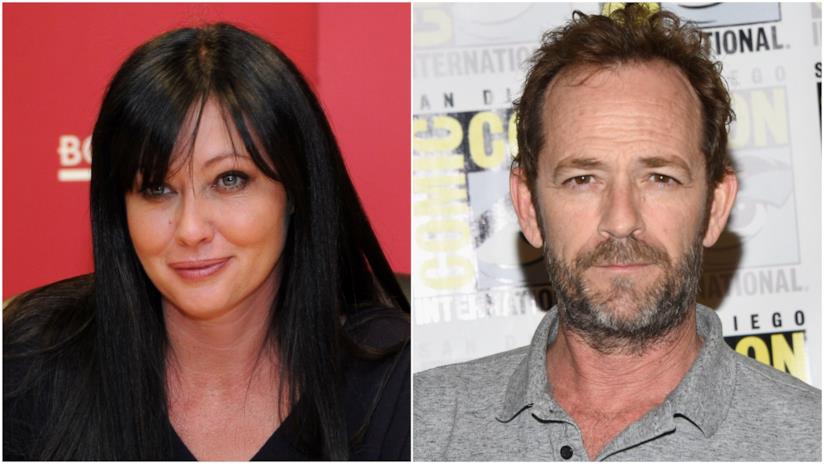 BH90210, Shannen Doherty in onore di Luke Perry Shannen Doherty e Luke Perry