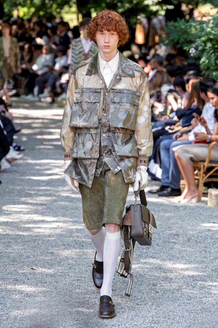 Tendenza camouflage moda uomo SS 2020 Tendenza camouflage SS 2020