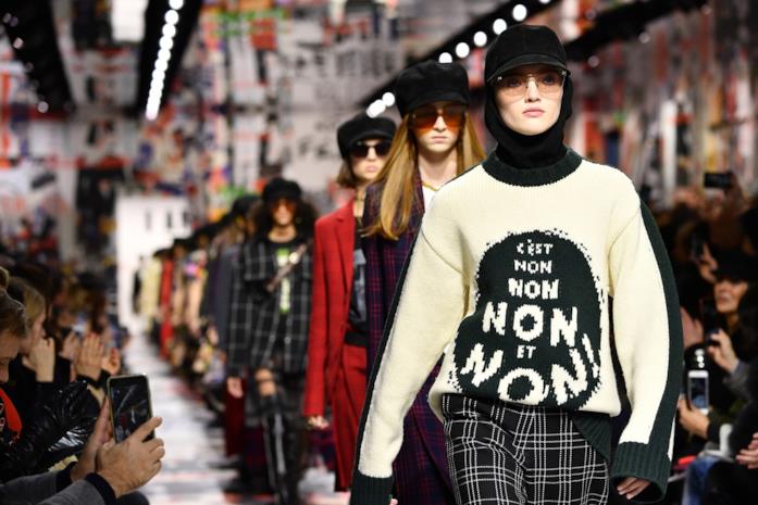 Dior sfilata 2018 Modelle nella sfilata Dior 2018