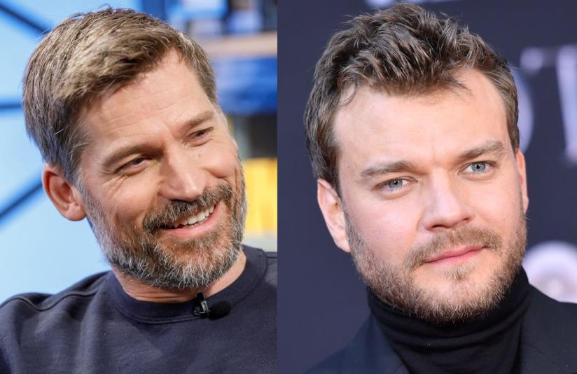 Nikolaj Coster Waldau e Pilou Asbaek Gli attori Nikolaj Coster Waldau e Pilou Asbaek