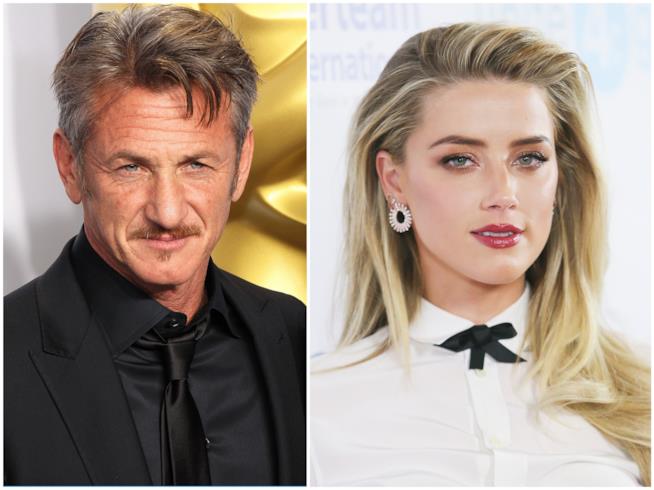 Amber Heard e Sean Penn sono stati visti insieme Sean Penn e Amber Heard