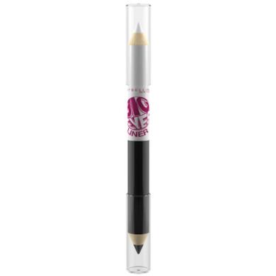 Maybelline New York - Matita occhi Big Eyes, White-Black