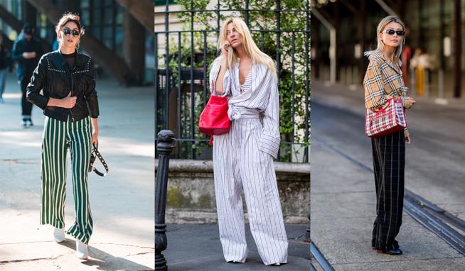 Pantaloni a palazzo con le righe La TOP10 dei pantaloni a palazzo con le righe