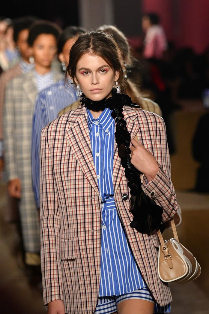 Sfilata Prada Kaia Gerber e la sfilata Prada