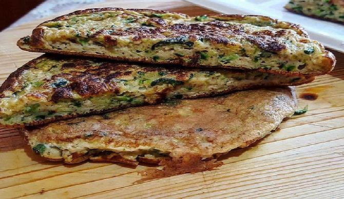 Pancake salato Frittelle con verdure