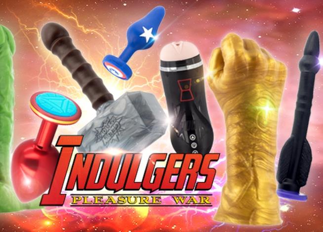 I sex toys ispirati agli Avengers Indulgers,i sex toys degli Avengers