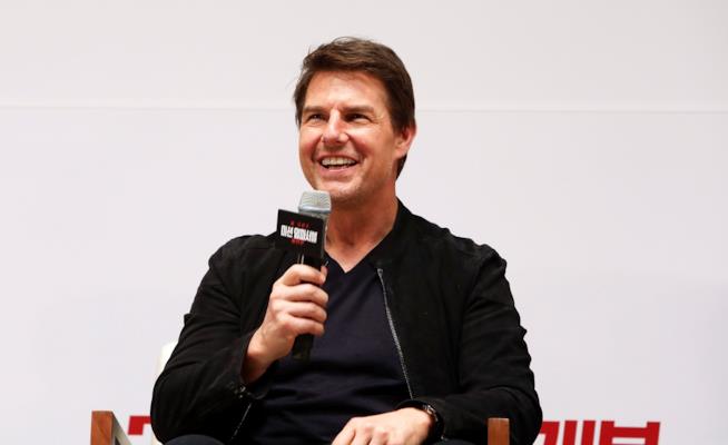 Incidente Tom Cruise patta aperta Tom Cruise alla première a Tokyo